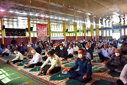 برگزاری نمازجمعه شهرستان کوار مورخه نهم مهرماه ۱۴۰۰با حضور گسترده مردم