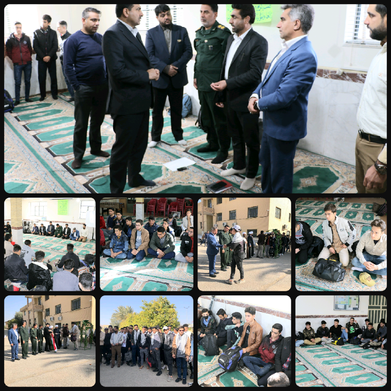 اردوی راهیان نور دانش آموزی شهرستان کوار برگزار گردید.