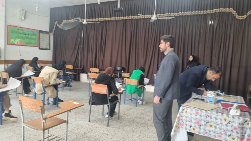 برگزاری آزمون نهایی نوبت دیماه در مدارس شهرستان