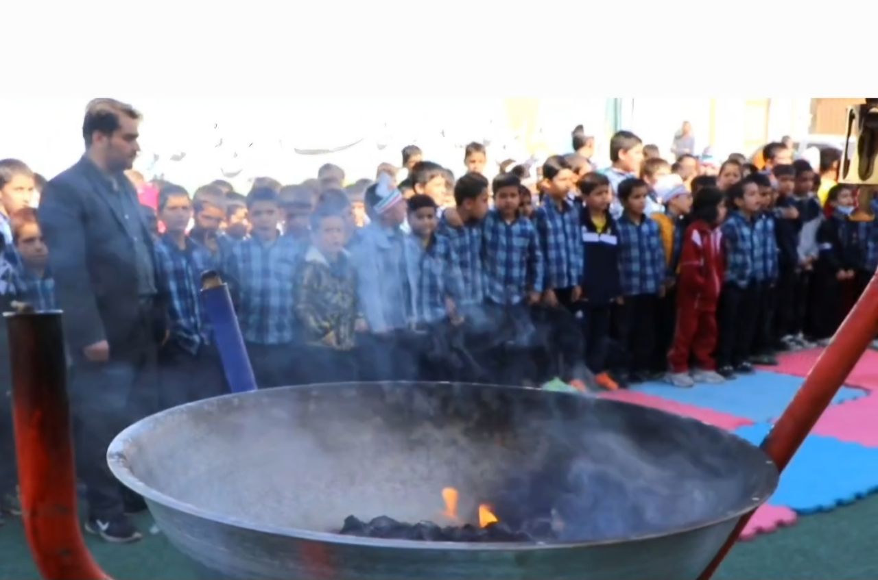 یک روز شاد ورزشی در دبستان حضرت علی اصغر(ع)