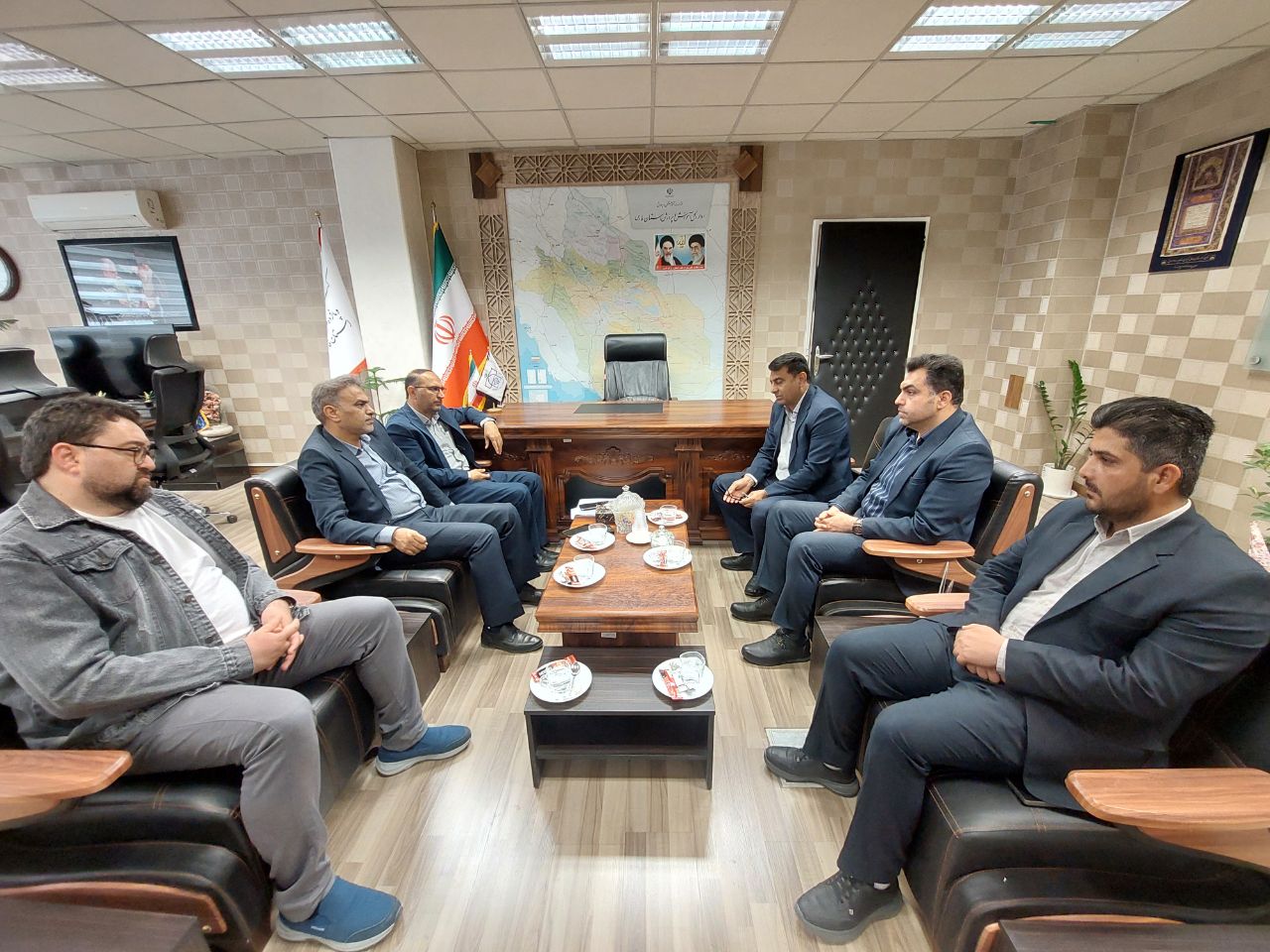 دیدار با مدیرکل آموزش و پرورش فارس 