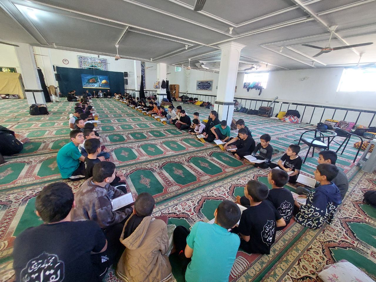 پایان خلوت نوجوانانه با خدا؛ روایت ۳ روز اعتکاف دانش‌آموزی