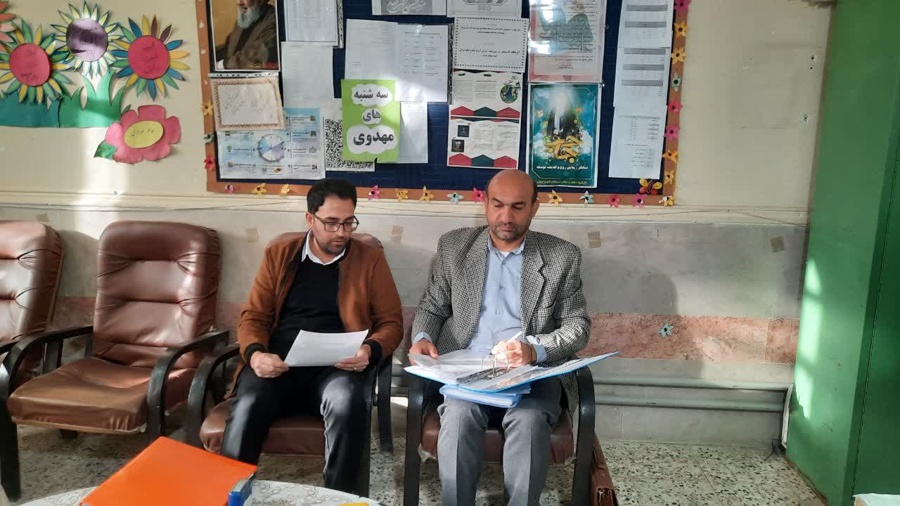 بازدید از مدارس شهرستان