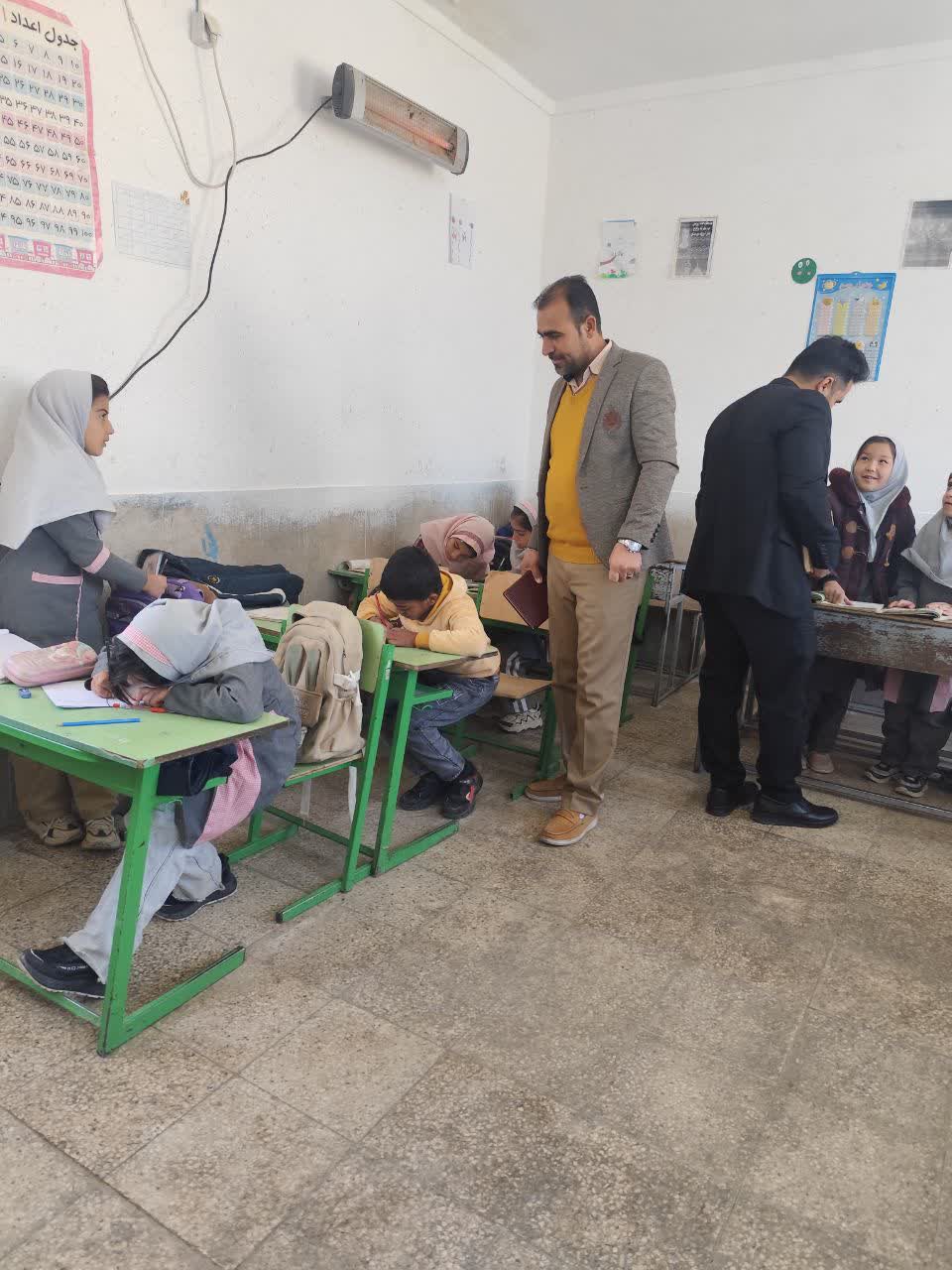 ارزیابی مدارس امام علی(ع) جلال آباد و شهید غضنفر غلامی دهداری