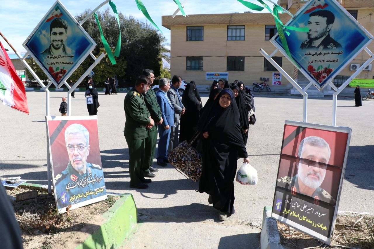 اعزام خواهران فرهنگی بسیجی کواری به راهیان نور 