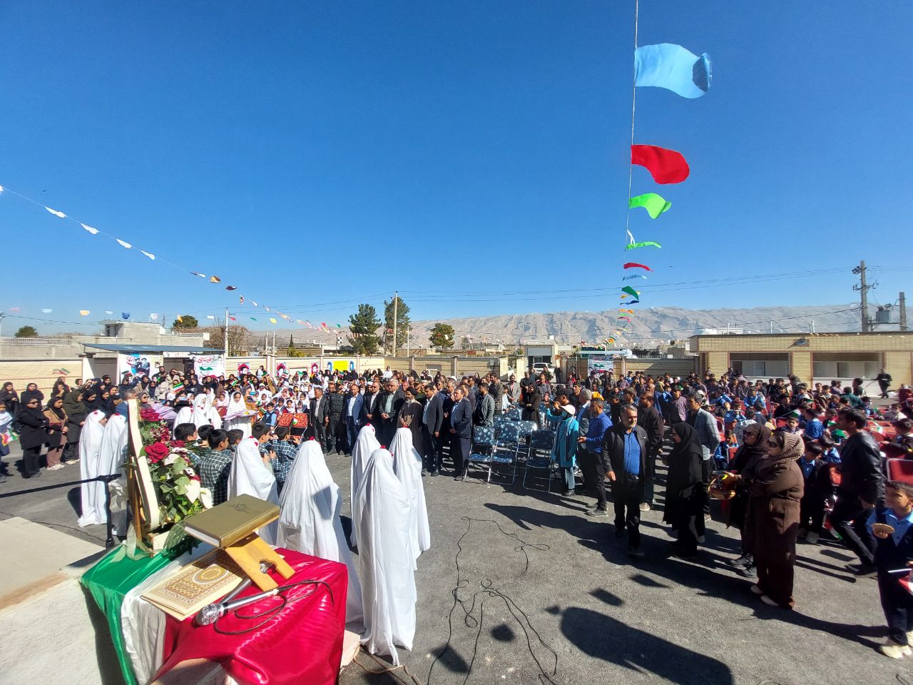 افتتاح ۲ طرح آموزشی در کوار همزمان با دهه فجر