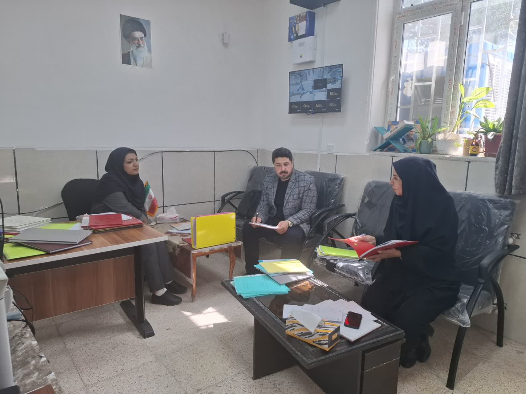 در راستای نظارت و ارزیابی بر روند امور آموزشی مدارس دوره اول متوسطه صورت گرفت.