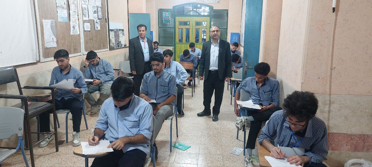 برگزاری امتحانات نهایی پایه یازدهم و دوازدهم در شهرستان کوار