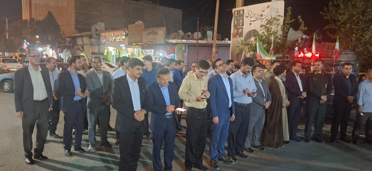 دیدار فرماندار و اعضای شورای اداری شهرستان کوار با امام جمعه به مناسبت هفته دولت