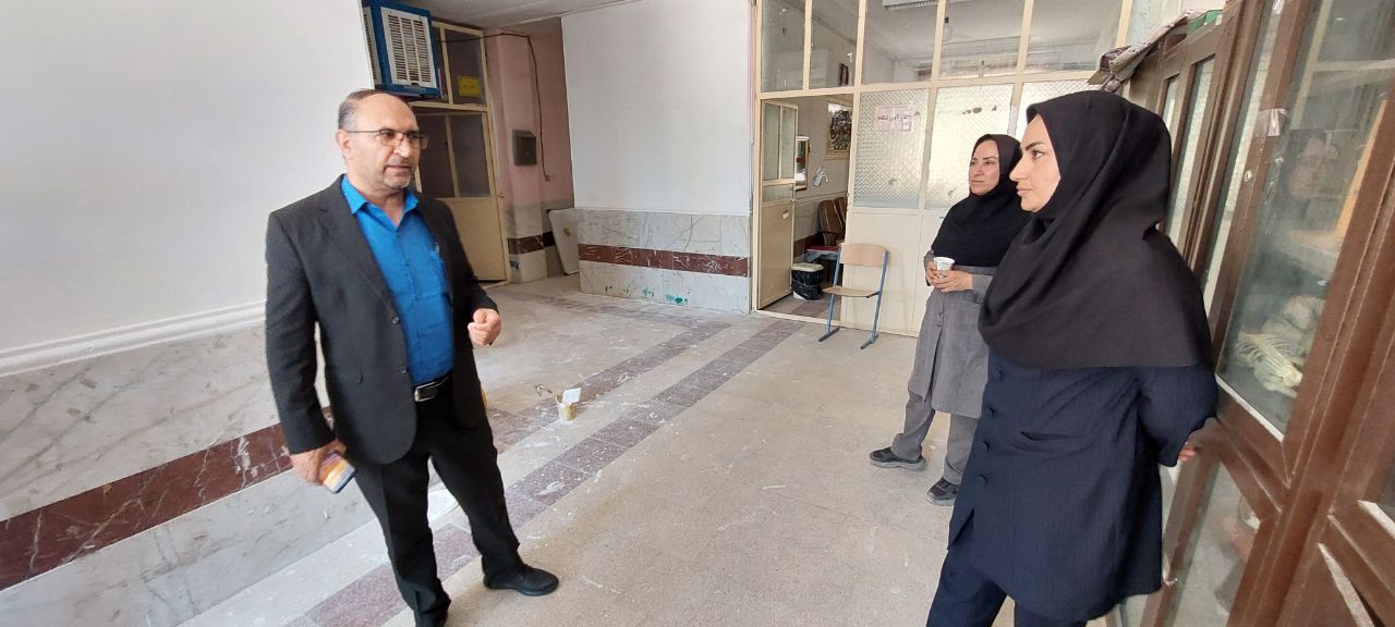 بررسی میدانی مراحل پروژه مهر در مدارس باغان توسط مسئولان آموزش و پرورش کوار