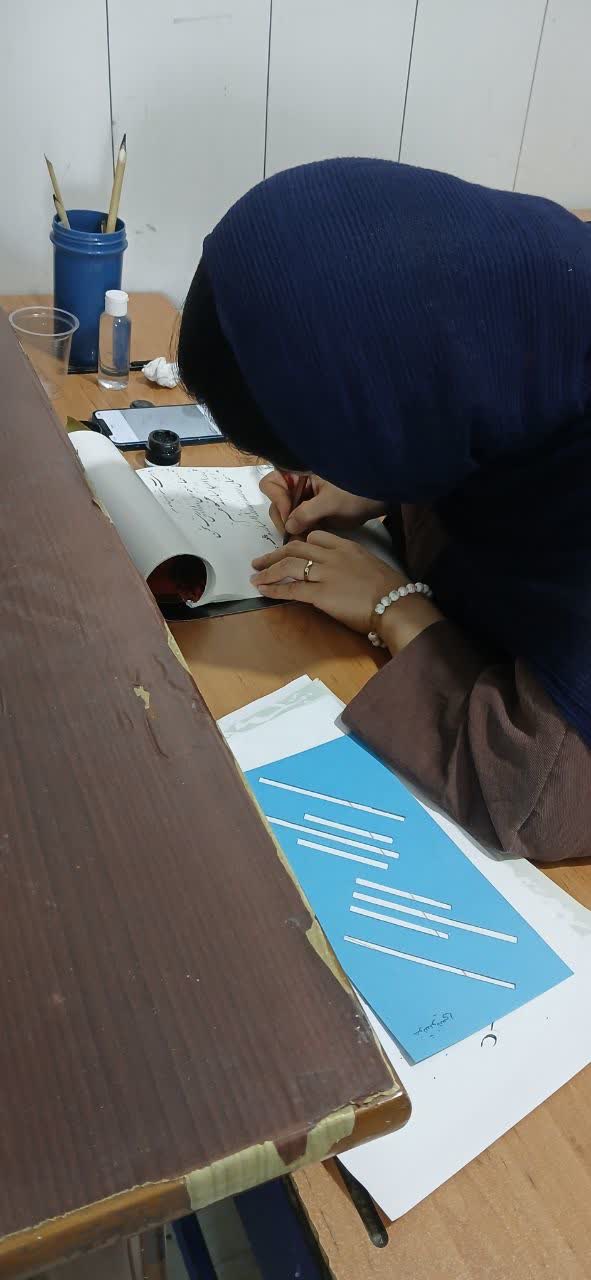 شکوفایی هنر خوشنویسی در کوار؛ آزمون تابستانه هنرجویان برگزار شد