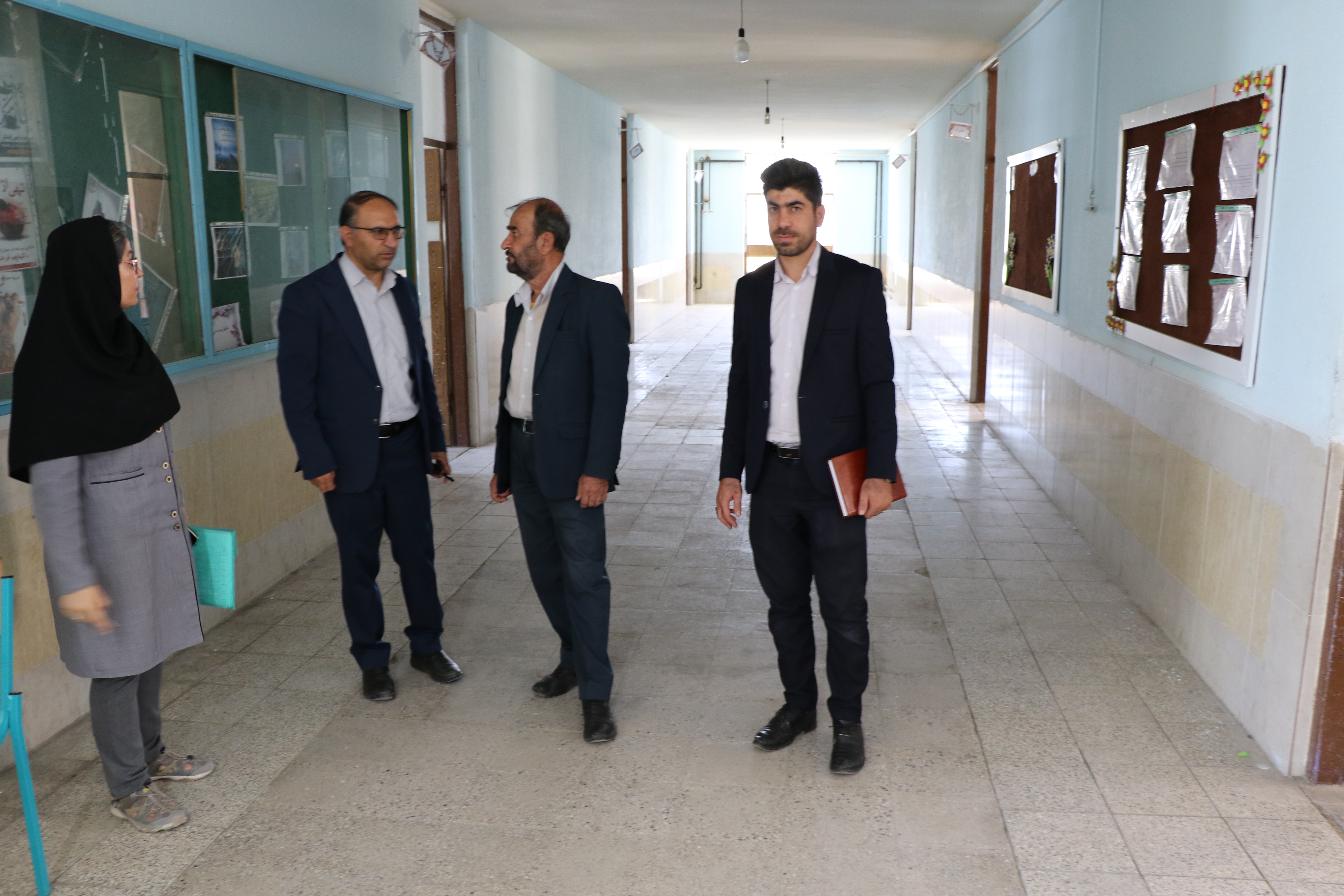 در راستای بازدید مستمر از مدارس صورت گرفت