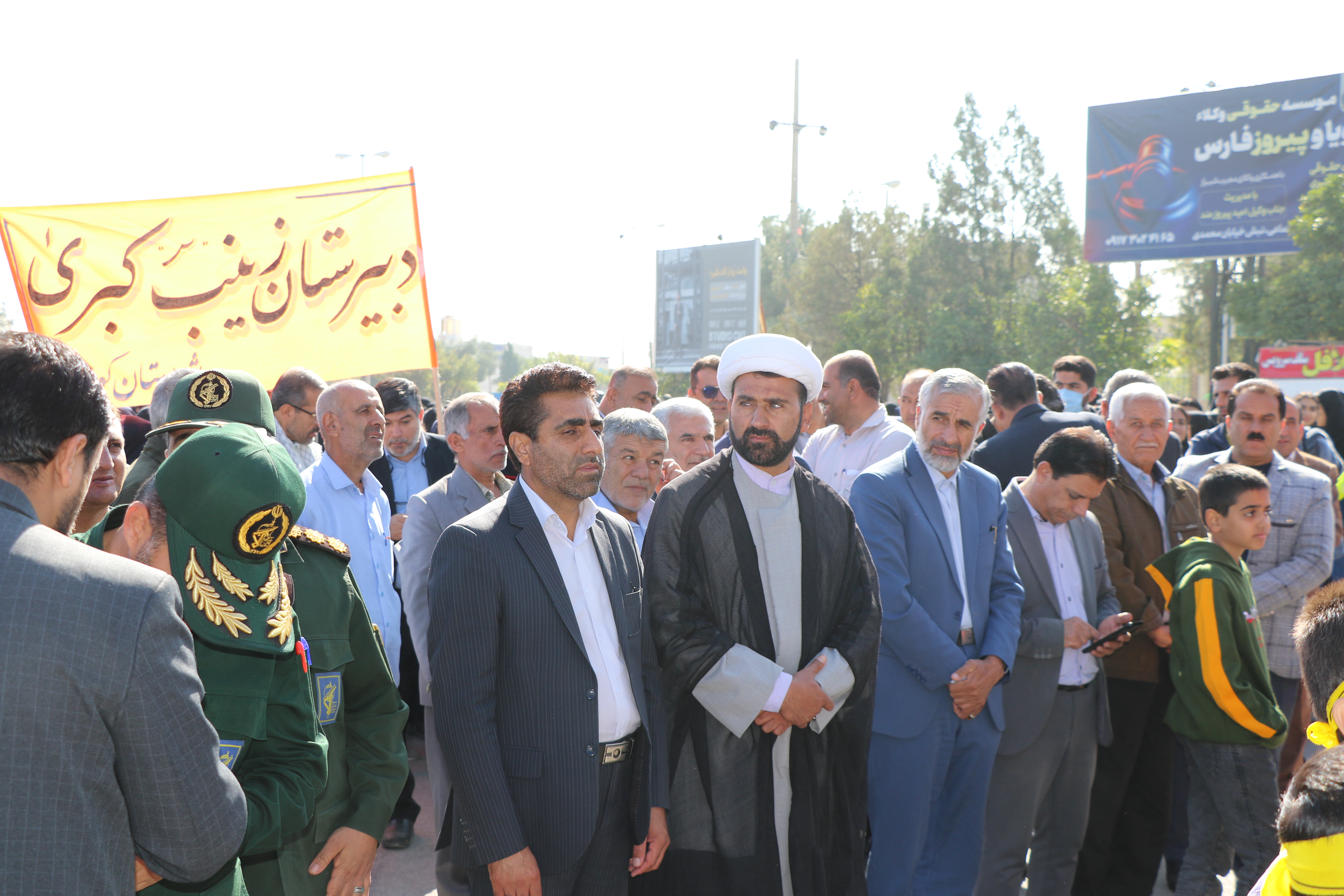 تجمع اعتراضی مردم شهرستان کوار علیه جنایات رژیم غاصب صهیونیستی برگزار شد.
