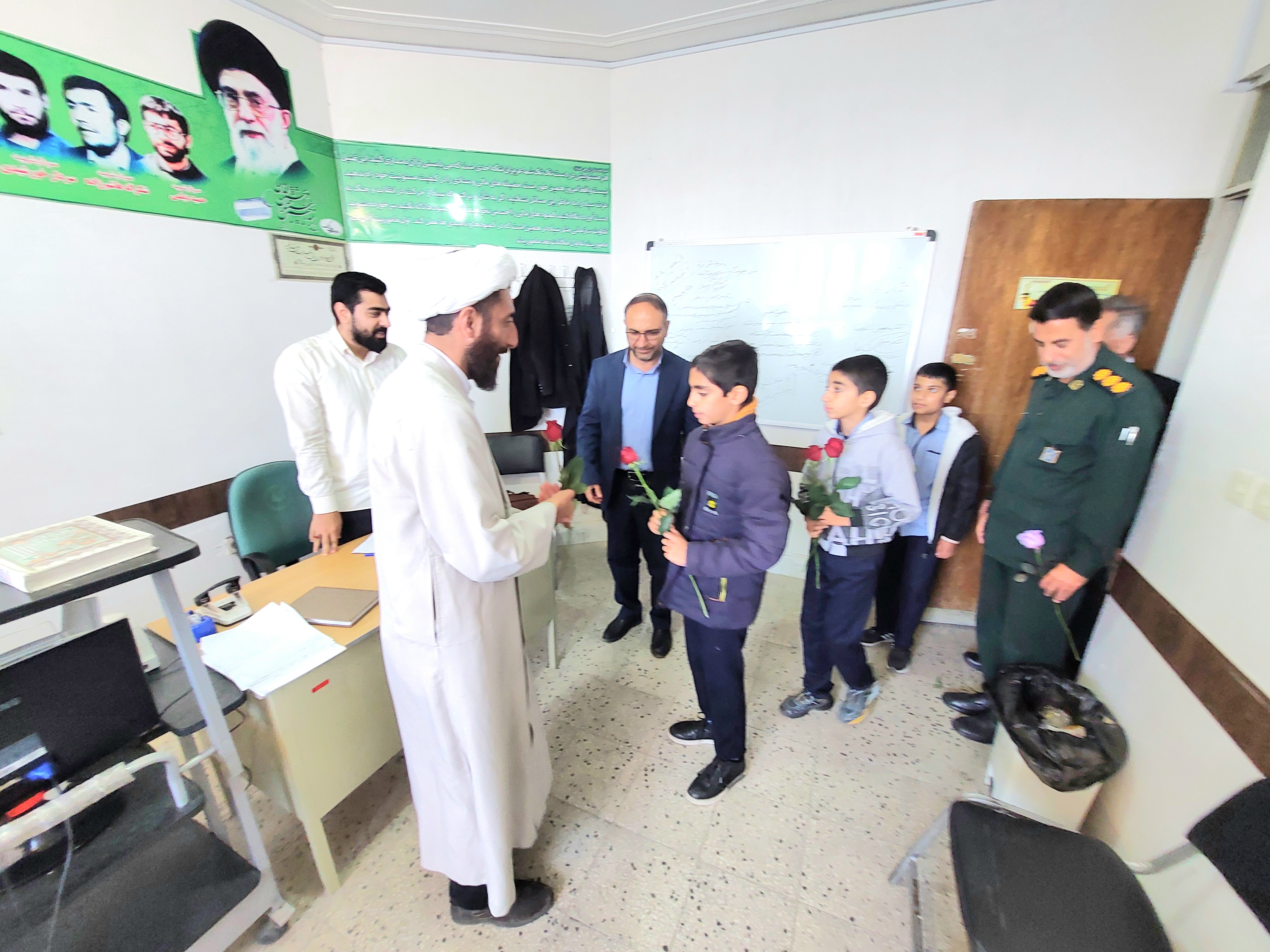 دیدار با فرمانده سپاه شهرستان کوار به مناسبت روز پاسدار