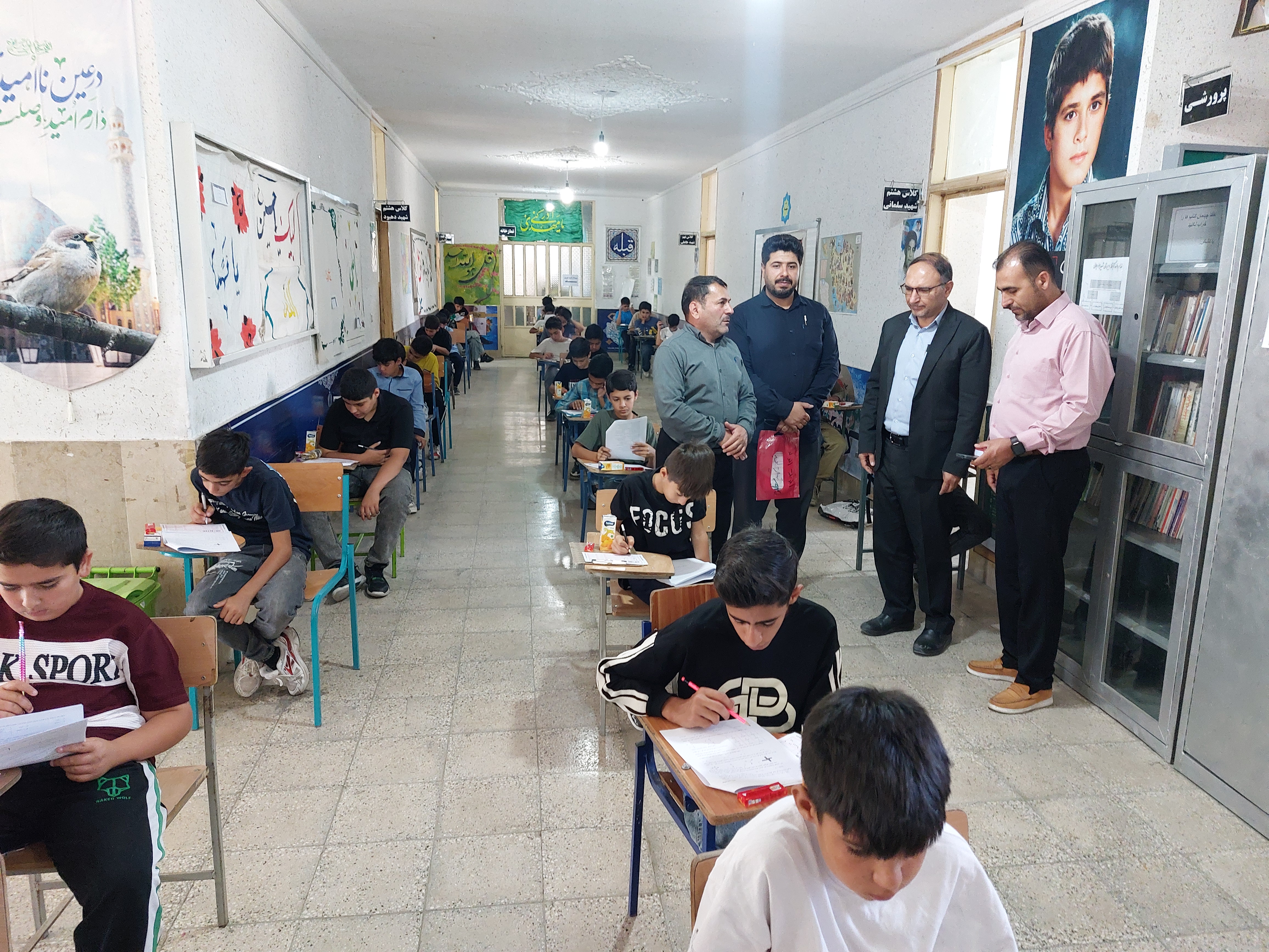 برگزاری آزمون ورودی پایه هفتم 