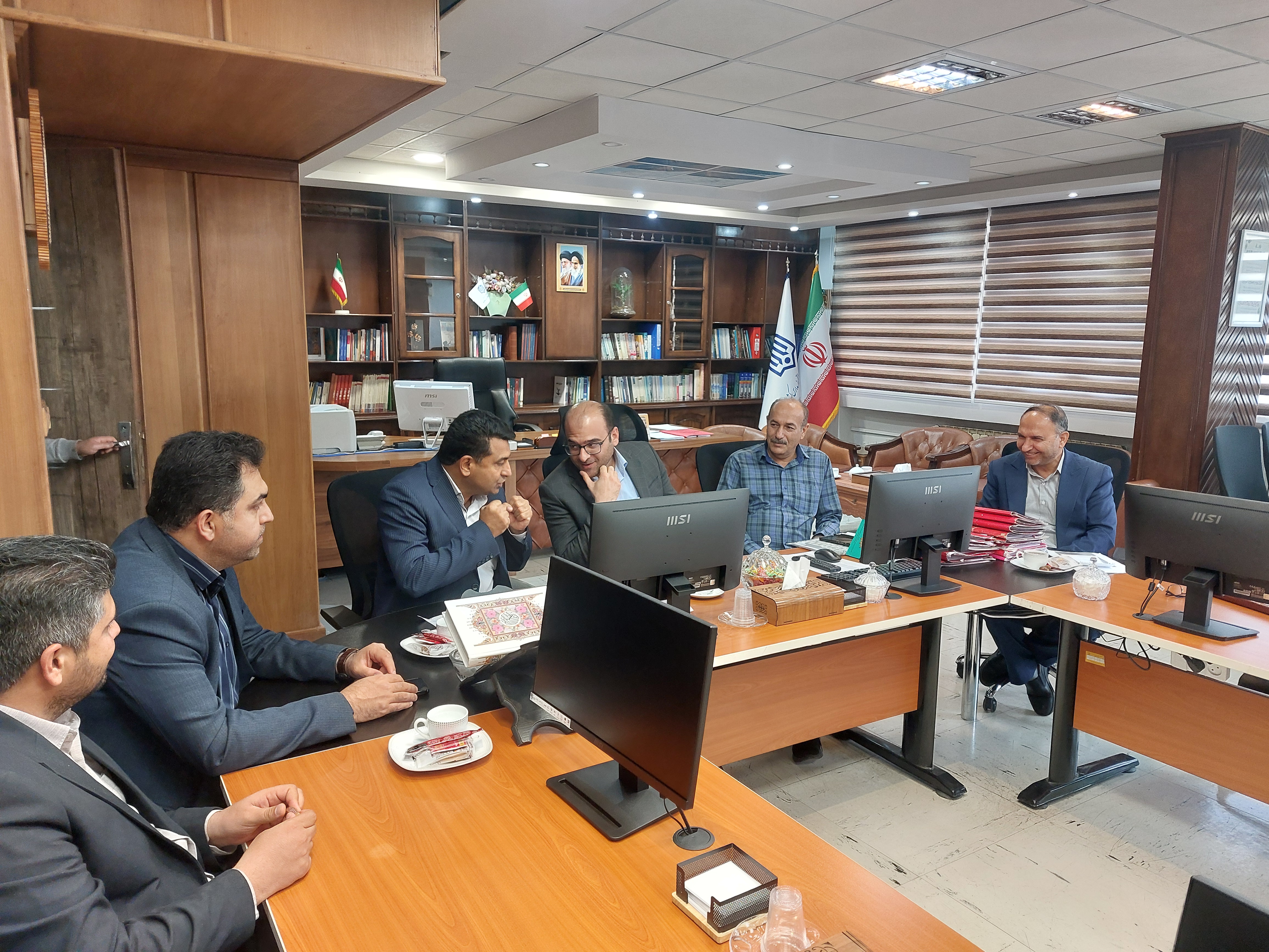 دیدار با مدیرکل نوسازی 